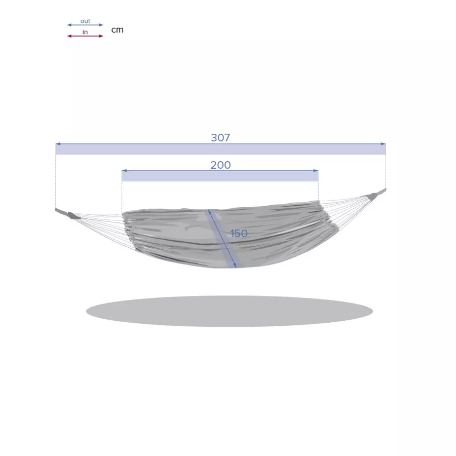 Eminza Toile De Hamac Yaqui Lavande