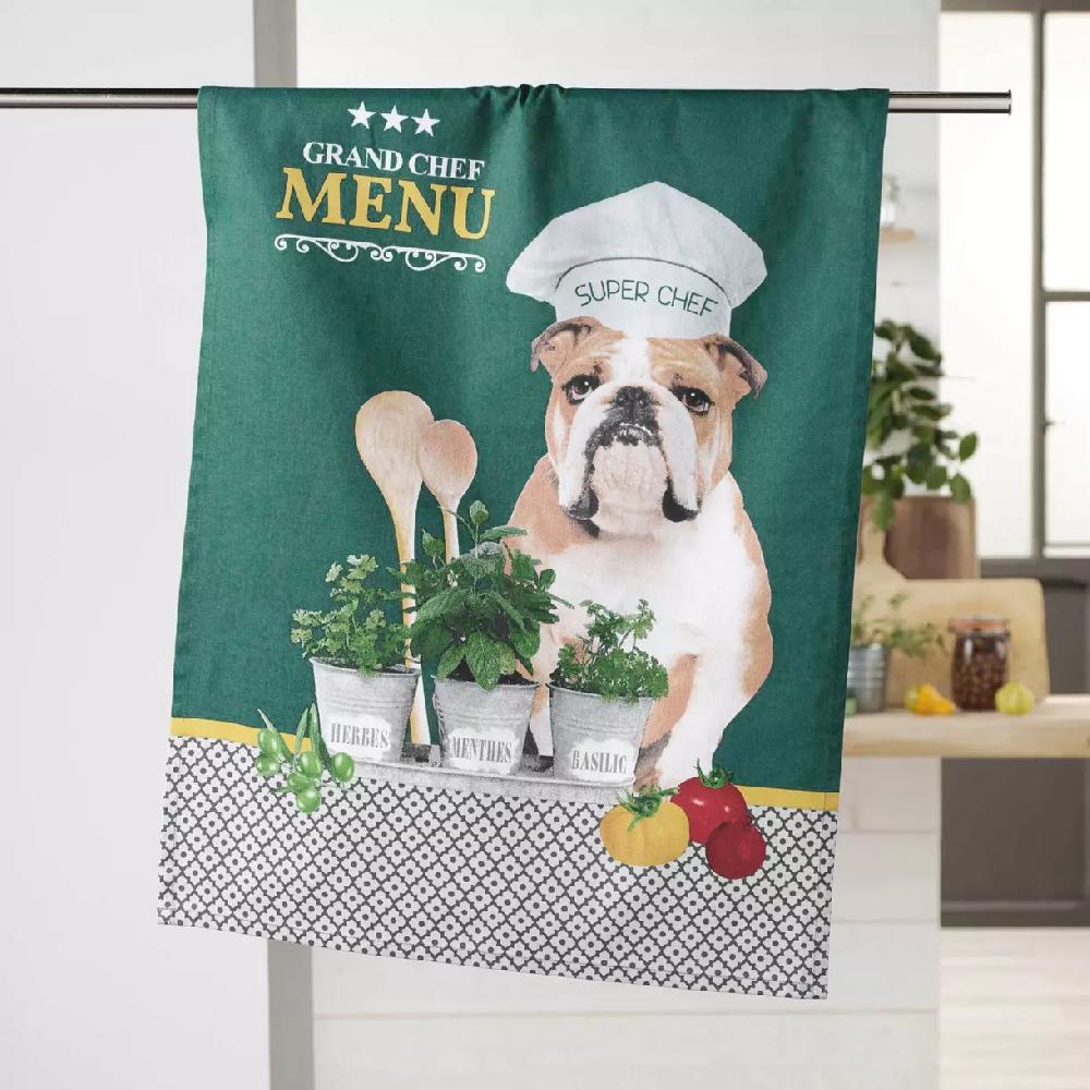 eminza Torchon (70 cm) Hot dog Vert