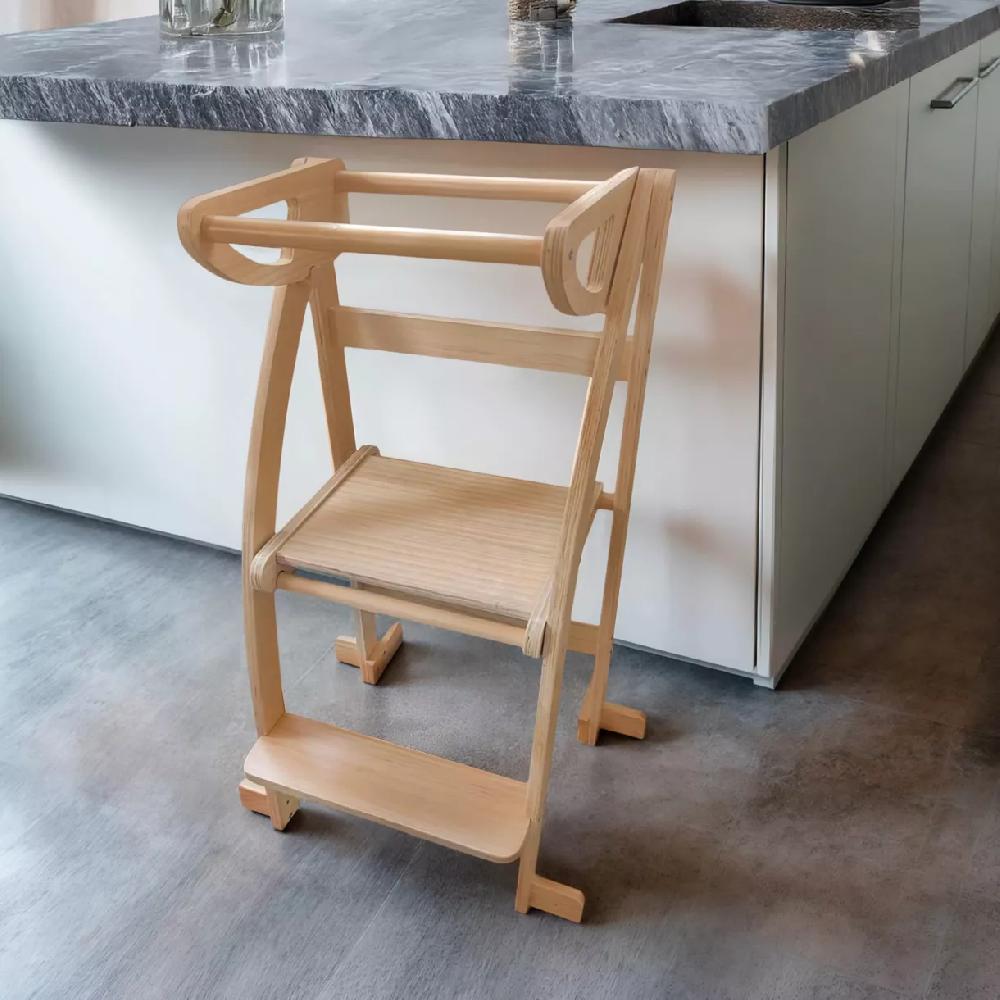 eminza Tour d'observation bois (H92 cm) Roma Beige