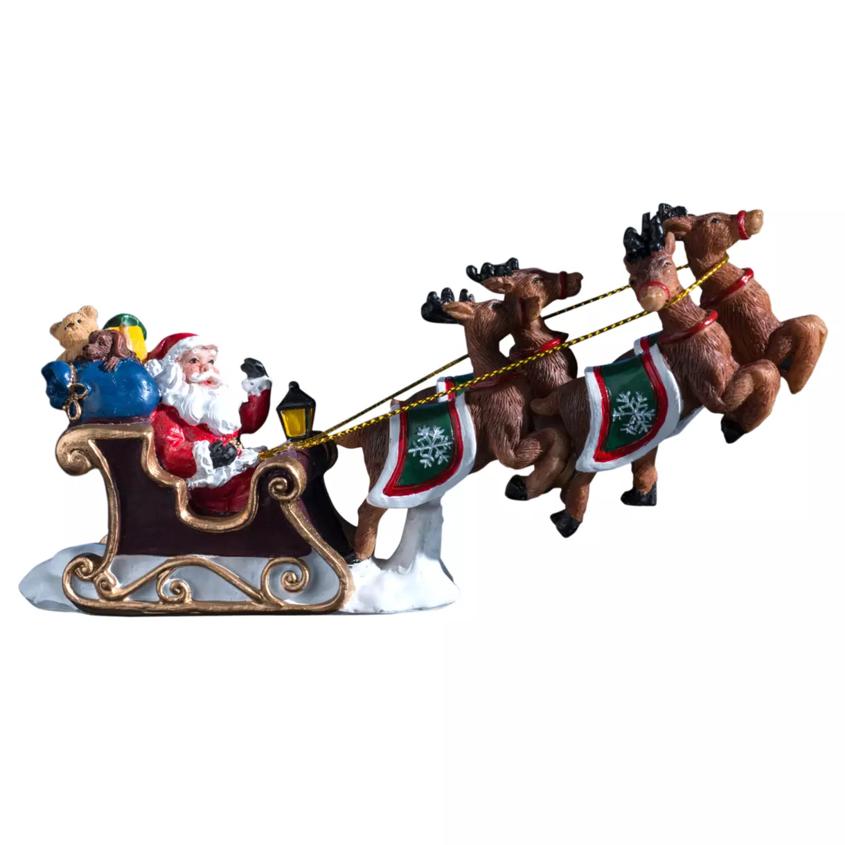 eminza Traineau du Père Noël virvoltant