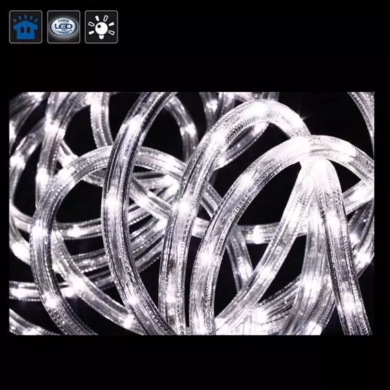 Eminza Tube Lumineux 180 LED (10 M) Blanc Froid