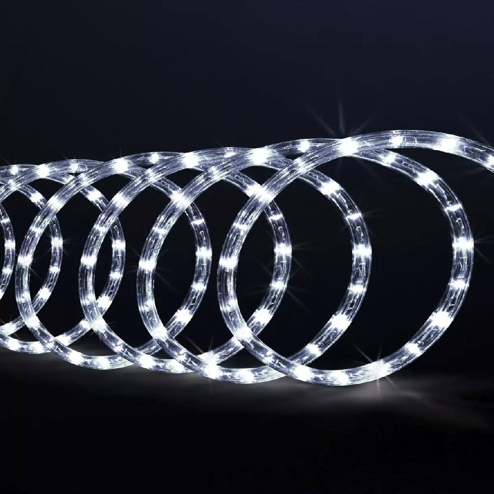 eminza Tube lumineux 180 LED (10 m) Blanc froid