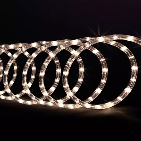 Eminza Tube Lumineux 324 LED (18 M) Blanc Chaud