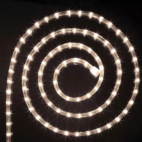 Eminza Tube Lumineux 324 LED (18 M) Blanc Chaud