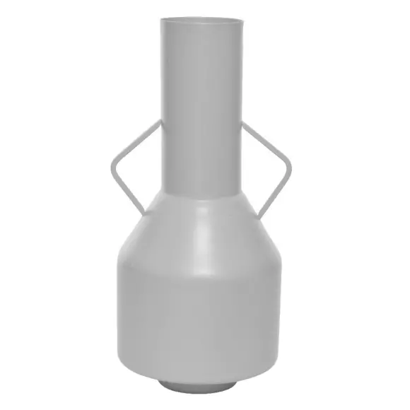 Eminza Vase En Métal (H45 Cm) Deli Gris
