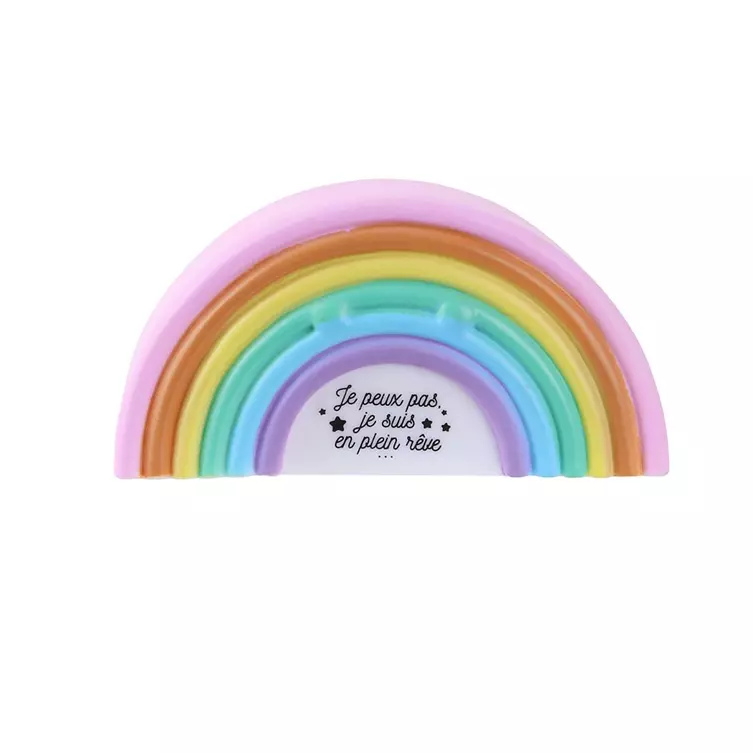 eminza Veilleuse Arc-en-ciel Multicolore