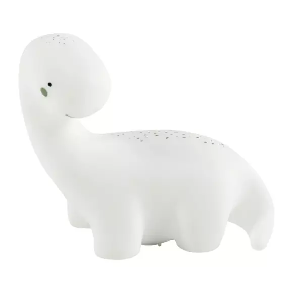 Eminza Veilleuse Enfant (L13.2 Cm) Dino Blanche