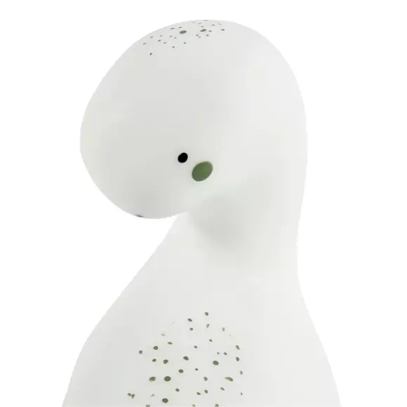 Eminza Veilleuse Enfant (L13.2 Cm) Dino Blanche