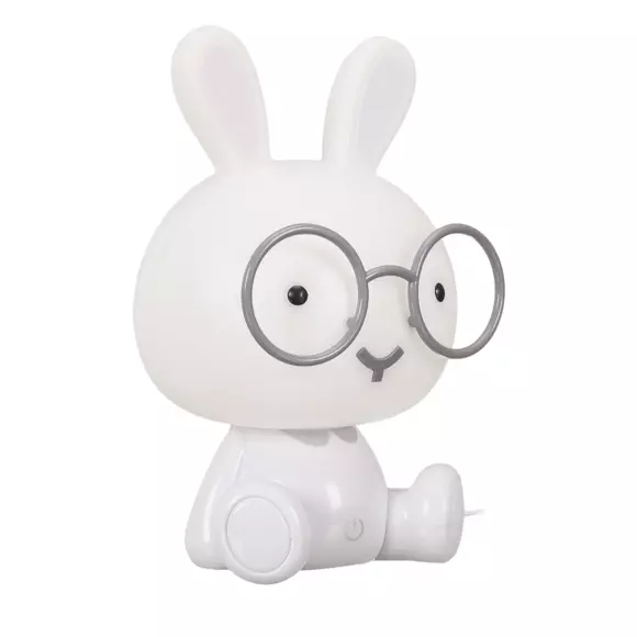 Eminza Veilleuse Lapin Mona Blanche