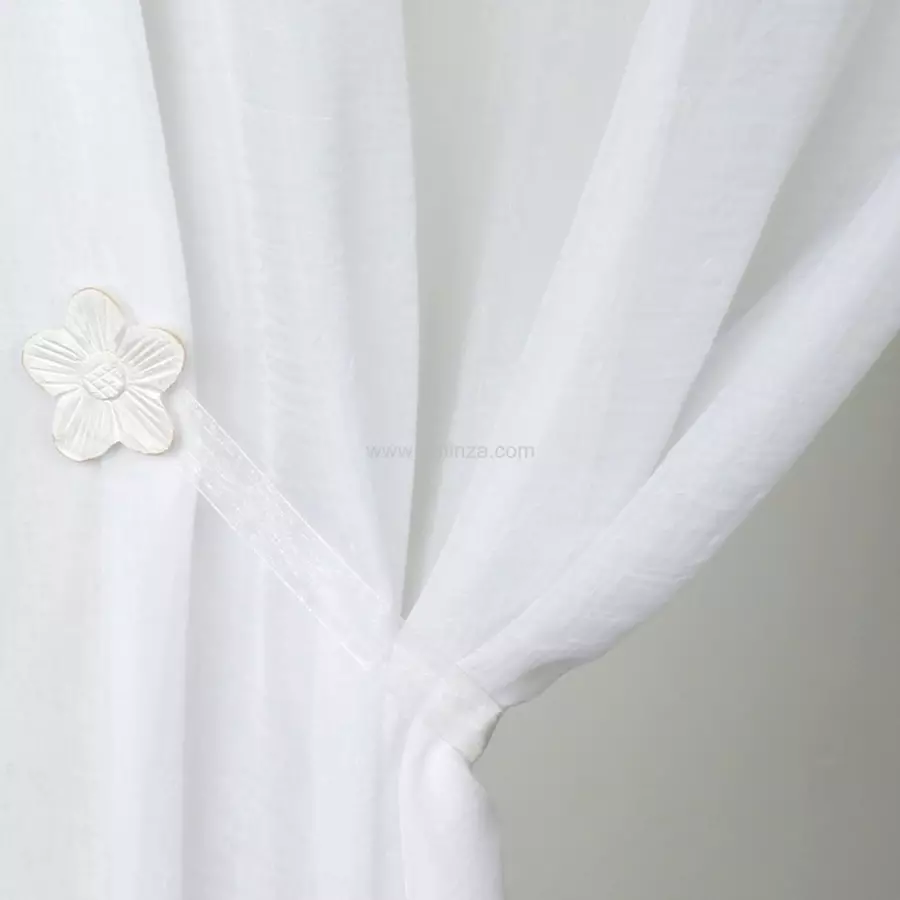 Eminza Voilage (140 X 240 Cm) Paloma Blanc