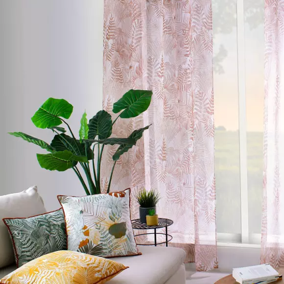 Eminza Voilage (140 X 240 Cm) Tasmania Marron Cognac