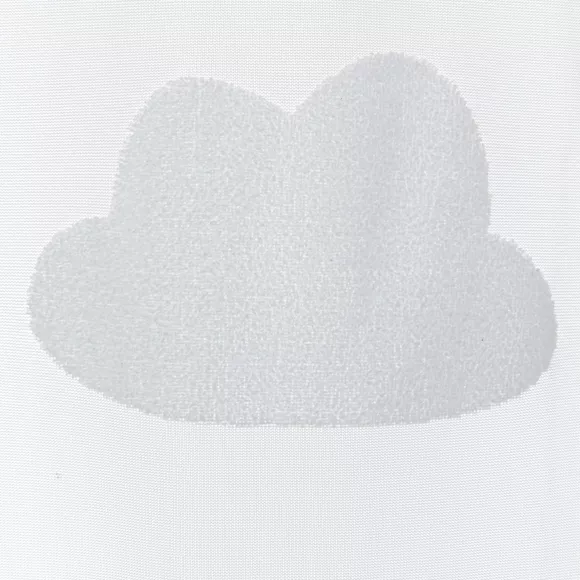 Eminza Voilage Enfant (140 X 240 Cm) Nuage Blanc