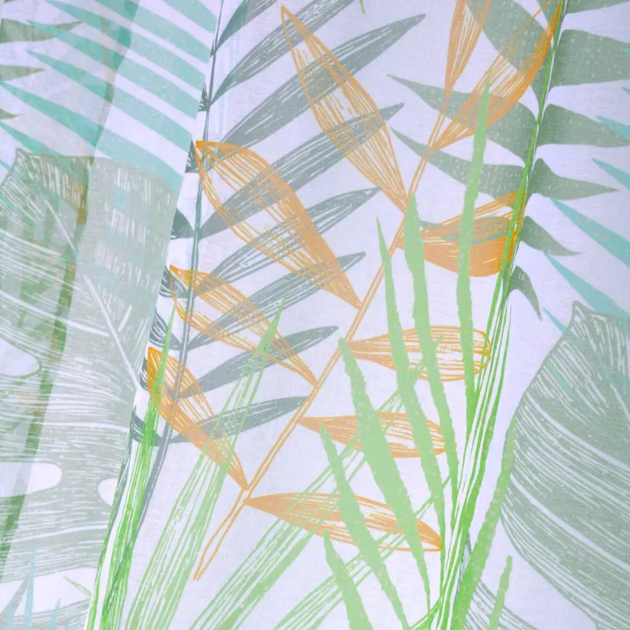 Eminza Voilage œillets (140 X 260 Cm) Exolu Vert