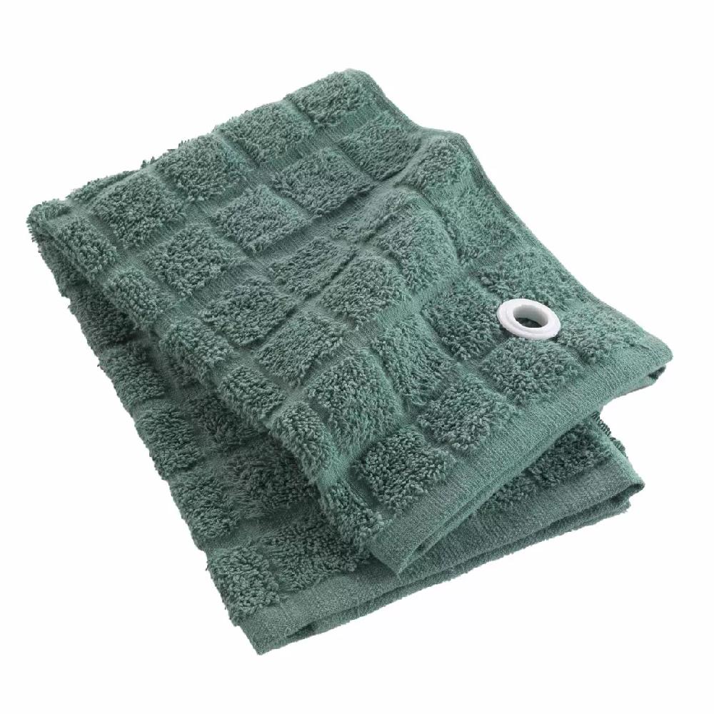 eminza Essuie-main coton (50 x 50 cm) Ardenia Vert sauge