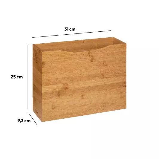 Eminza Etagère Murale Aimantée (35 X 9 Cm) Siao Naturel