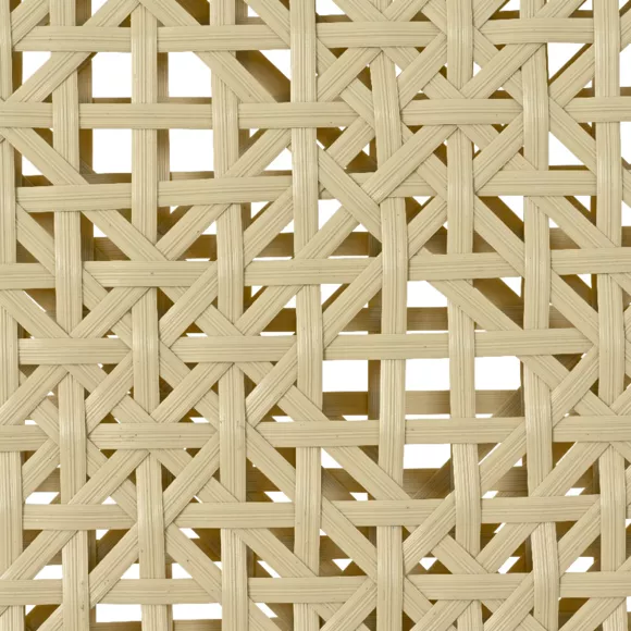 Eminza Fauteuil De Jardin Bois Acaci Et Résine Tressée Verona Naturel