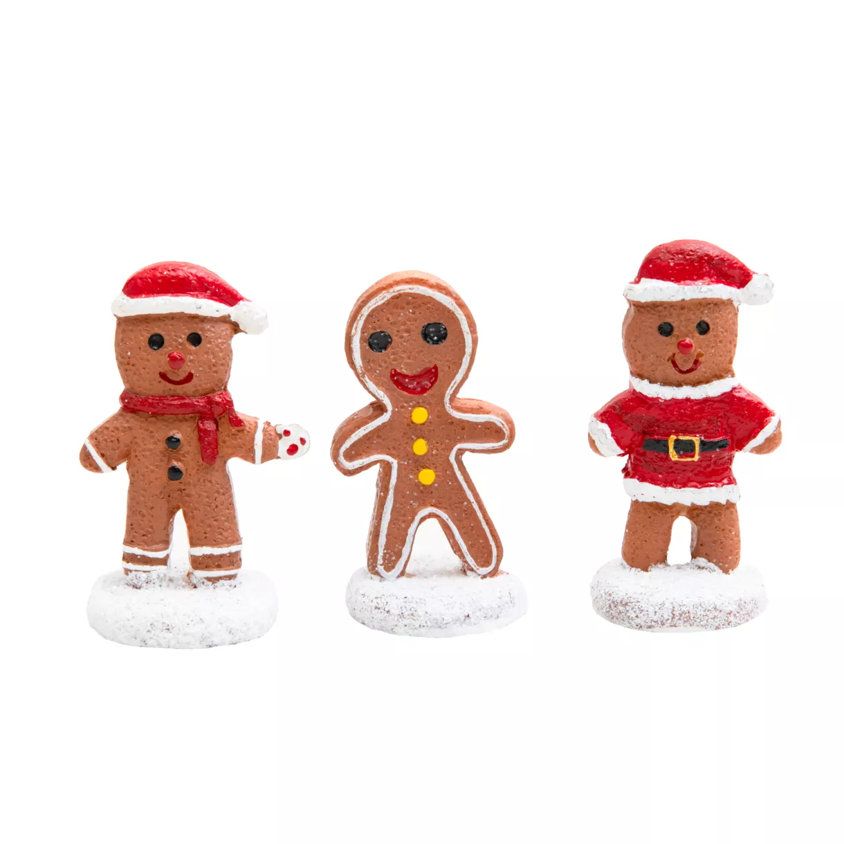 eminza Figurines Pain d'épices (H5 cm) Biscuits de Noël