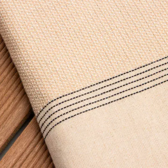 Eminza Fouta Coton Recyclé (100 X 200 Cm) Beach Beige
