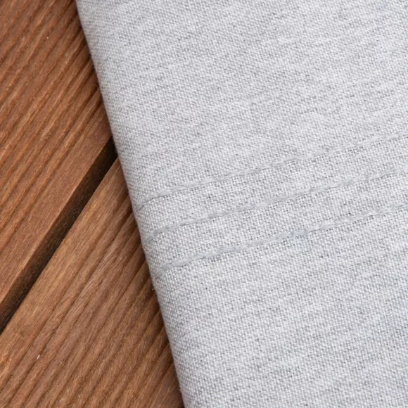 Eminza Fouta Coton Recyclé (100 X 200 Cm) Sunshine Grise