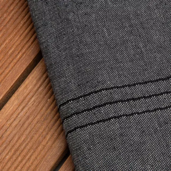 Eminza Fouta Coton Recyclé (100 X 200 Cm) Sunshine Noire