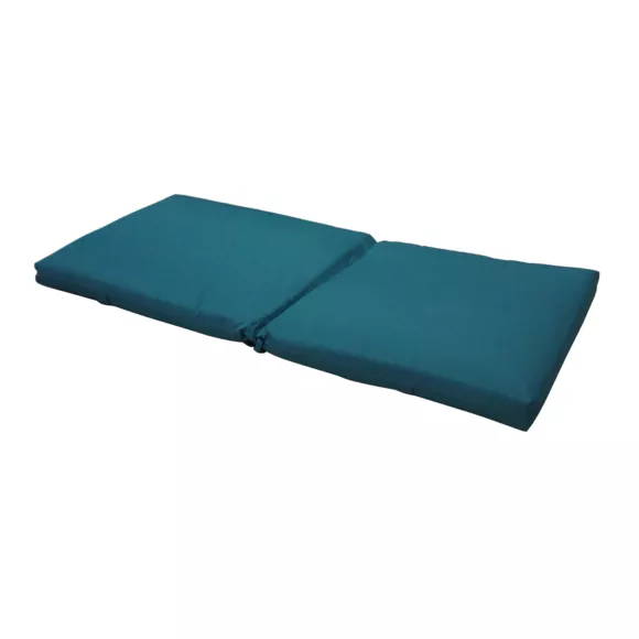 Eminza Galette De Chaise Extérieure Avec Dossier (90 X 40 Cm) Mambo Vert Canard