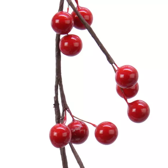 Eminza Guirlande De Baie Laquée (130 Cm) Célénia Rouge