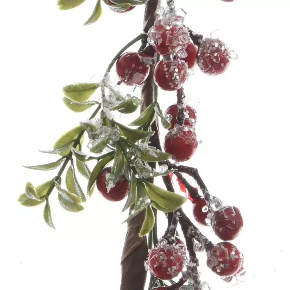 Eminza Guirlande De Sapin (130 Cm) Garnie Houx Et Baies