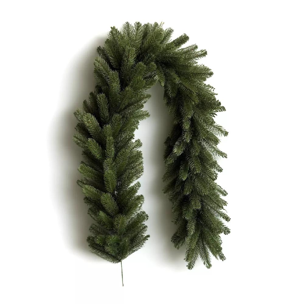 eminza Guirlande de sapin (180 cm - D25) Utah Luxe Vert