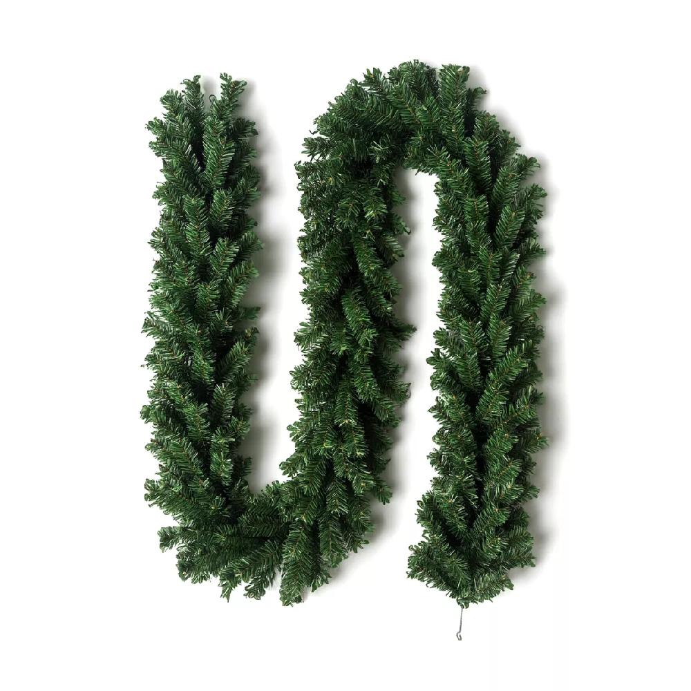 eminza Guirlande de sapin (300 cm - D25) Royal Vert sapin