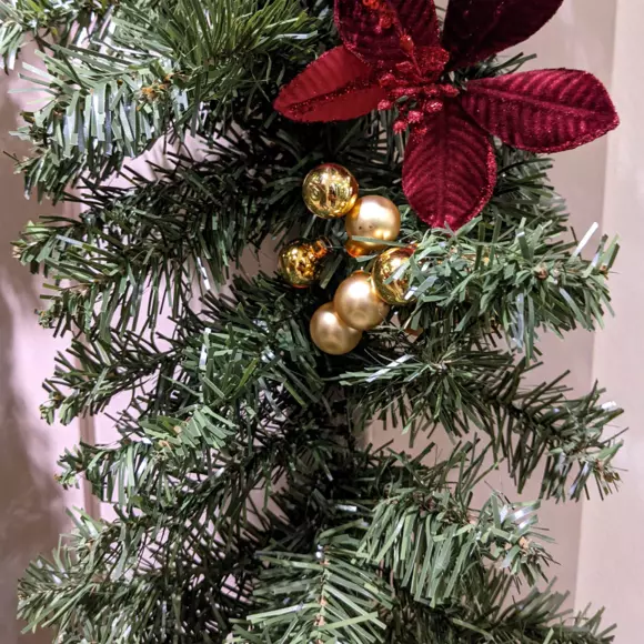 Eminza Guirlande De Sapin (300 Cm - D30) Royal Vert Sapin