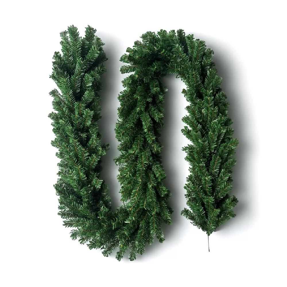 eminza Guirlande de sapin (300 cm - D30) Royal Vert sapin