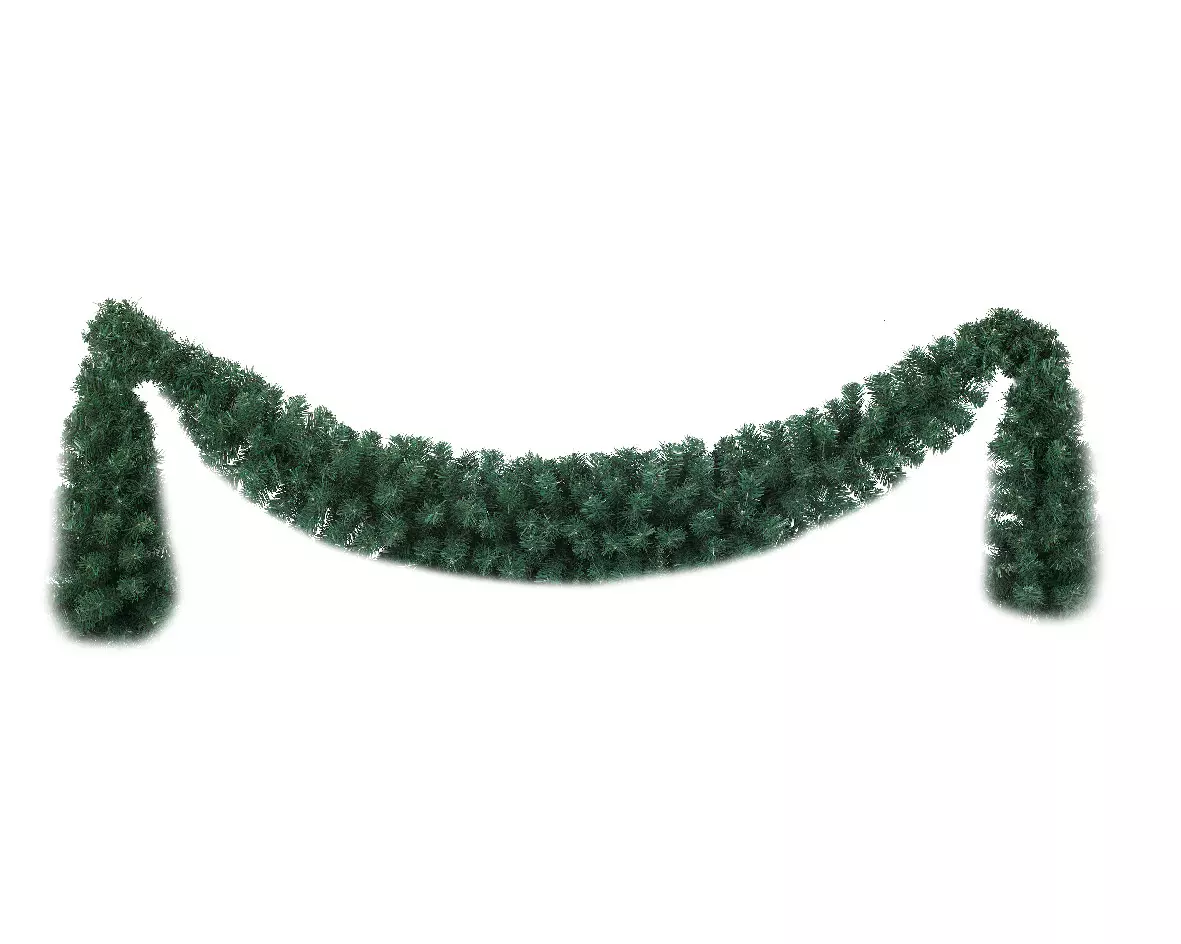 eminza Guirlande de sapin décorative (180 cm) Lucinda Vert