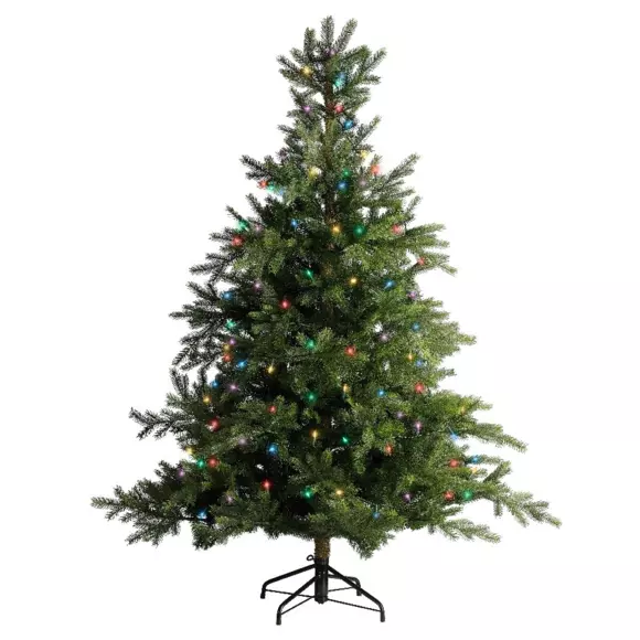 Eminza Guirlande Lumineuse 18 M 180 LED Câble Vert Twinkle Multicolore