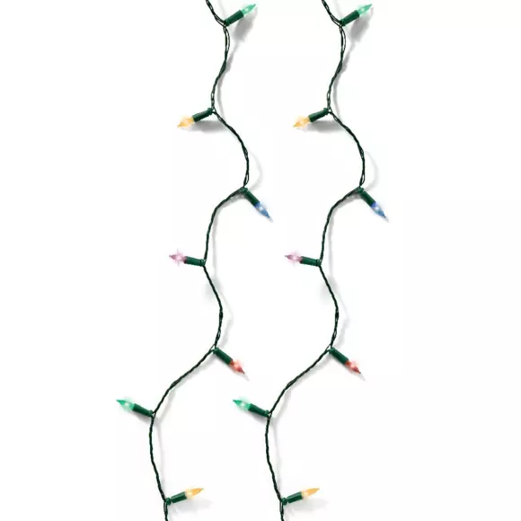 Eminza Guirlande Lumineuse 18 M 180 LED Câble Vert Twinkle Multicolore