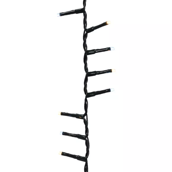 Eminza Guirlande Lumineuse 36 M 1800 LED Câble Vert Luxe Bicolore Blanc Chaud Et Froid