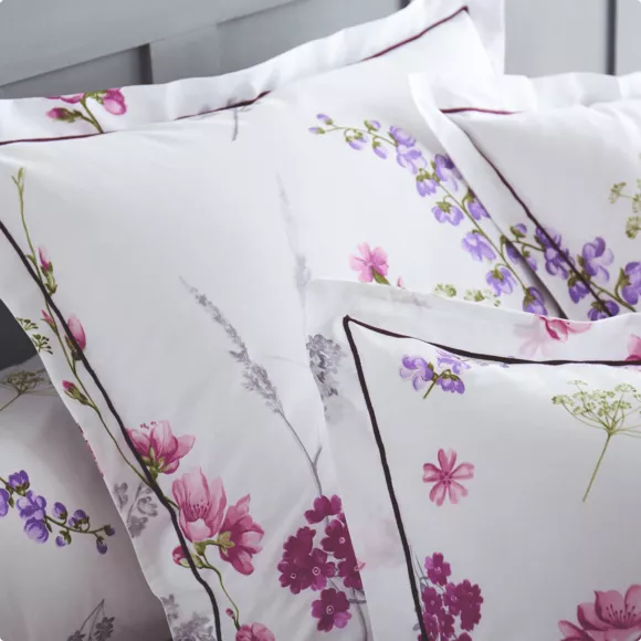 Eminza Housse De Couette Coton (260 X 240 Cm) Pretty Blanche