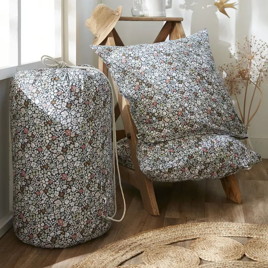 Eminza Housse De Couette Et Deux Taies Coton (260 X 240 Cm) Malia Multicolore