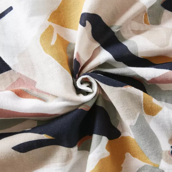 Eminza Housse De Couette Gaze De Coton (240 X 220 Cm) Mathilda Multicolore