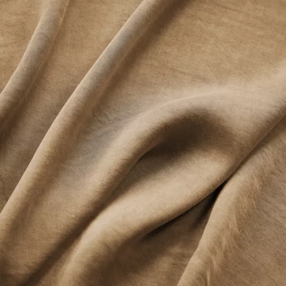 Eminza Housse De Couette Lyocell Tencel™ Lavé (280 X 240 Cm) Olivia Camel