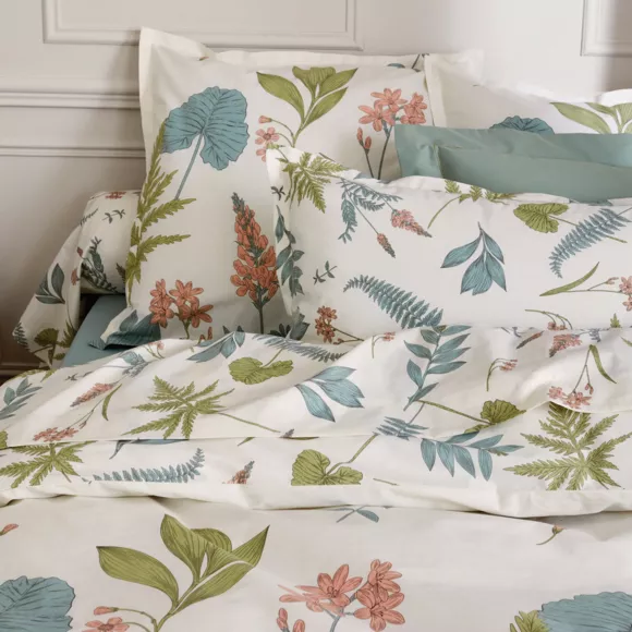 Eminza Housse De Couette Percale De Coton (200 X 200 Cm) Féerie Multicolore