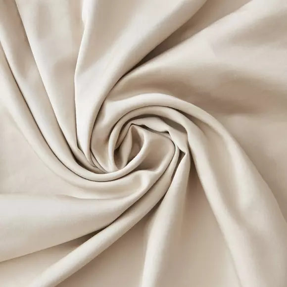 Eminza Housse De Couette Satin De Bambou (260 X 240 Cm) Salomé Beige