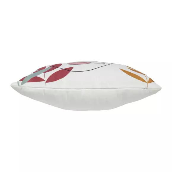 Eminza Housse De Coussin Carrée (40 X 40 Cm) Visage Multicolore