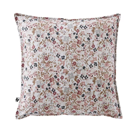 Eminza Housse De Coussin Extérieur Carrée (45 X 45 Cm) Capucine Beige
