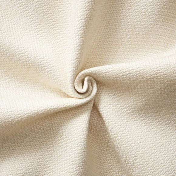 Eminza Housse De Coussin Extérieur Carrée (45 X 45 Cm) Naia Ecru