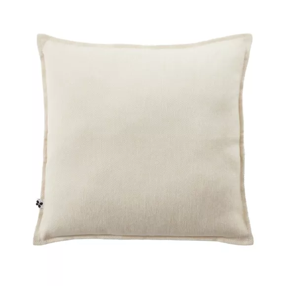 Eminza Housse De Coussin Extérieur Carrée (45 X 45 Cm) Naia Ecru