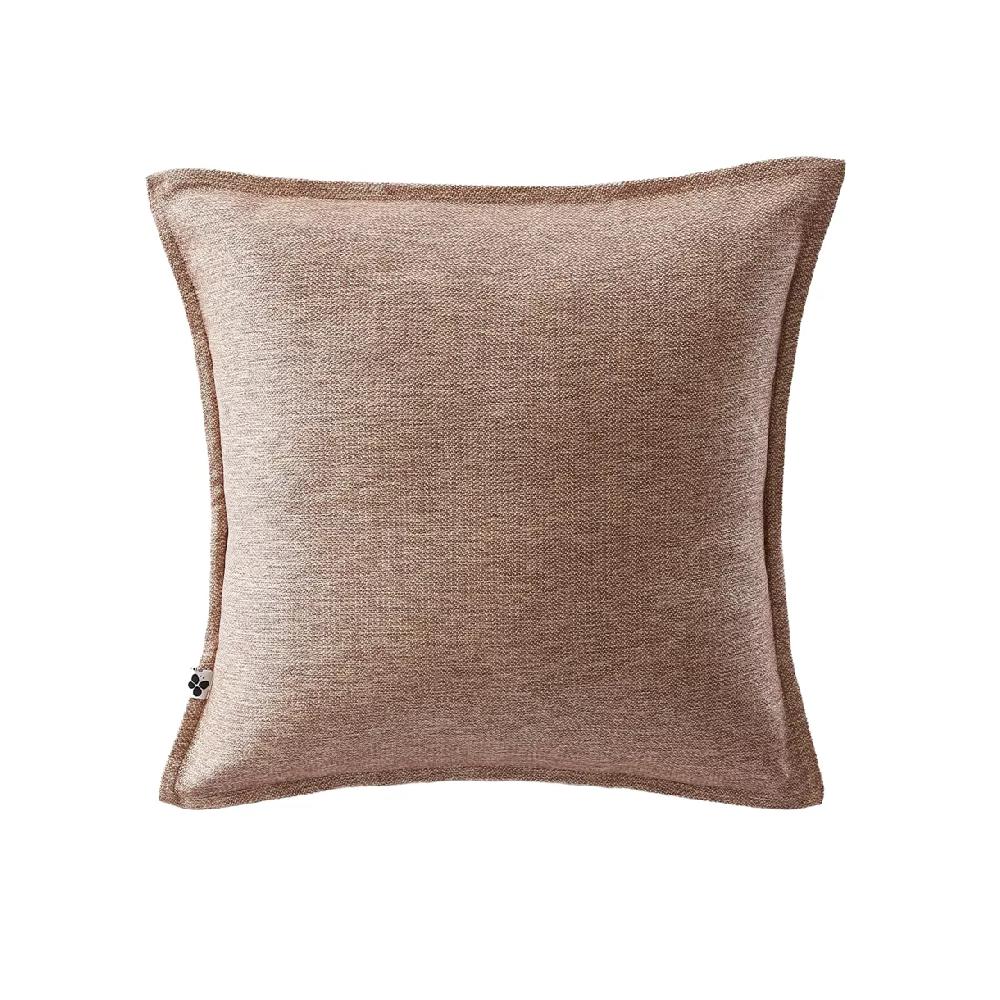 eminza Housse de coussin extérieur carrée (45 x 45 cm) Naia Corail
