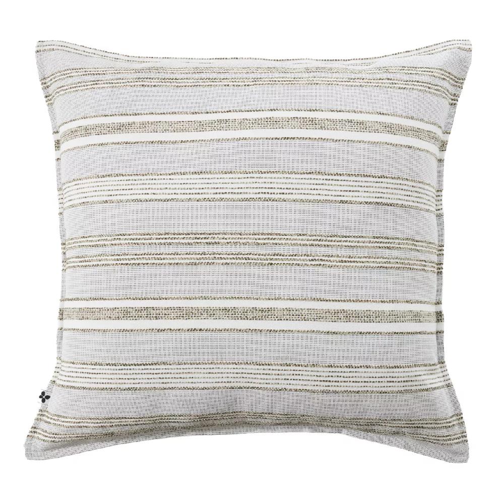 eminza Housse de coussin extérieur carrée (60 x 60 cm) Doris Vert nénuphar