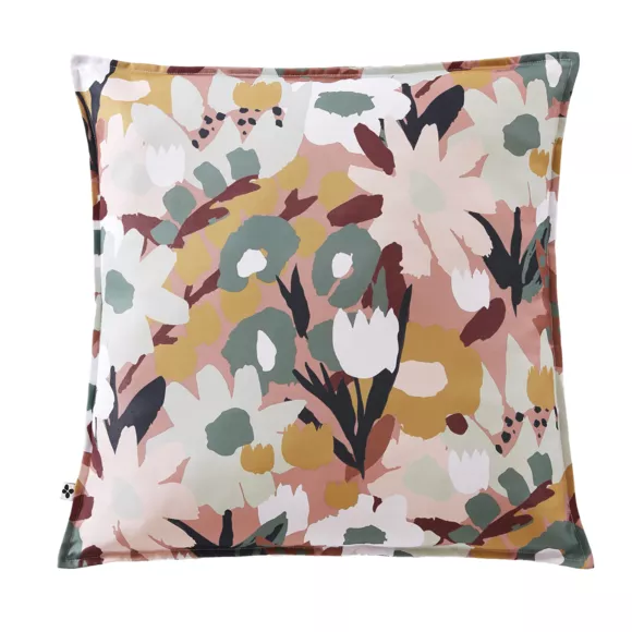 Eminza Housse De Coussin Extérieur Carrée (60 X 60 Cm) Léane Multicolore