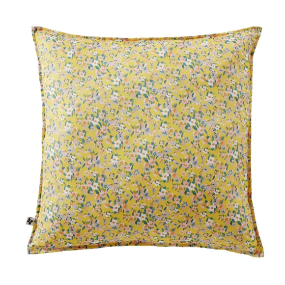 Eminza Housse De Coussin Extérieur Carrée (60 X 60 Cm) Manon Jaune