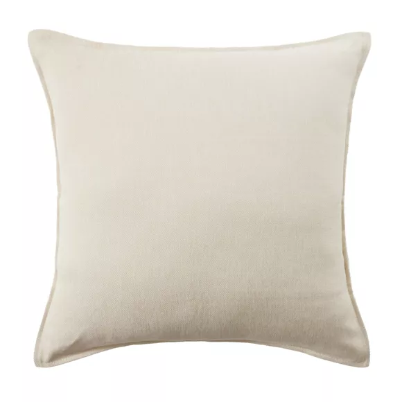 Eminza Housse De Coussin Extérieur Carrée (60 X 60 Cm) Naia Ecru
